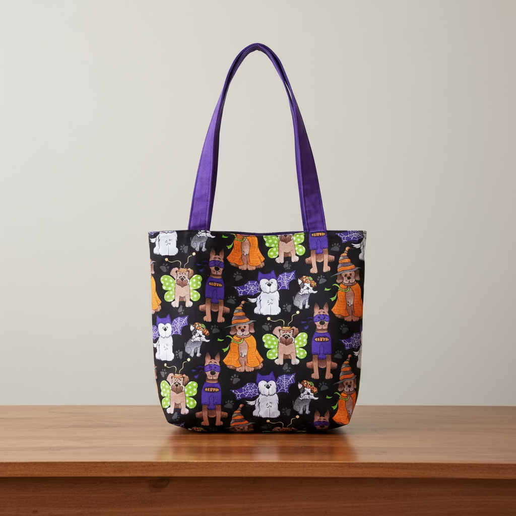 Halloween Pups Tote Bag
