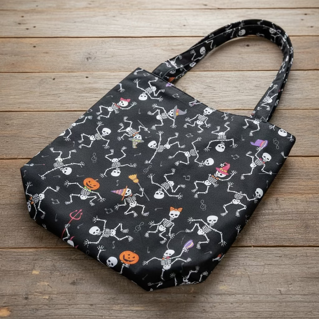 Dancing Skeletons Tote Bag