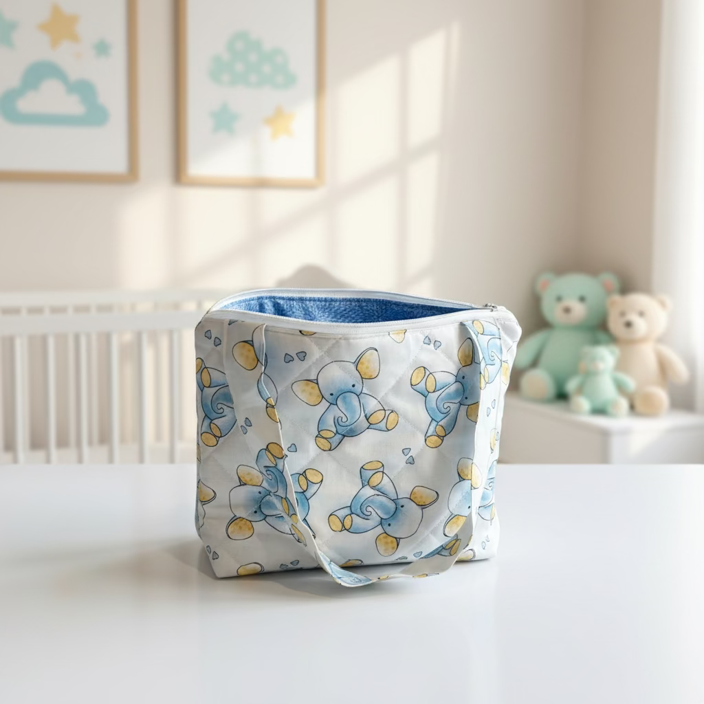Quilted Infant Newborn Tote