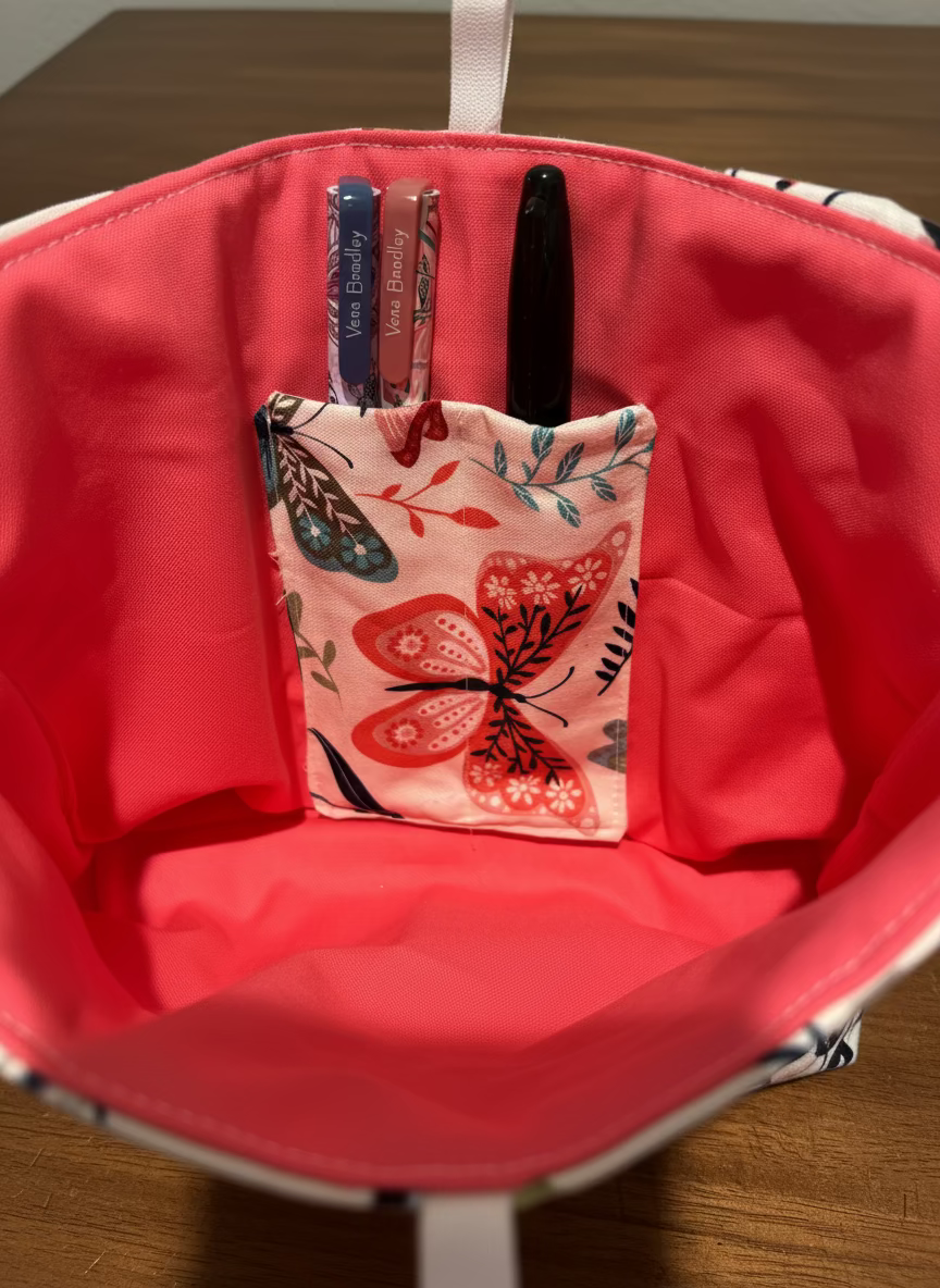 Bible Tote Spring Butterflies