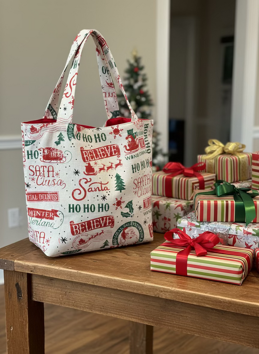 Christmas Market Tote Bag
