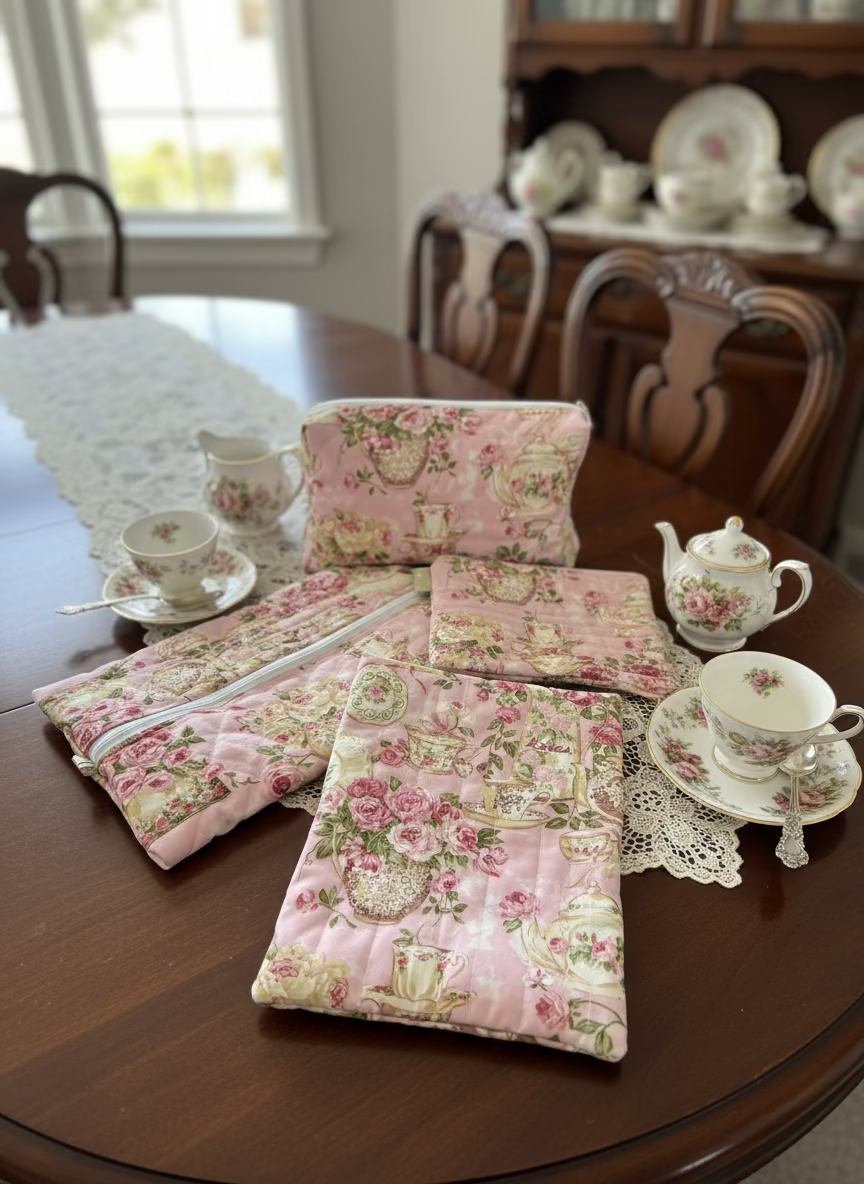 Afternoon Tea Hair Tools Bag