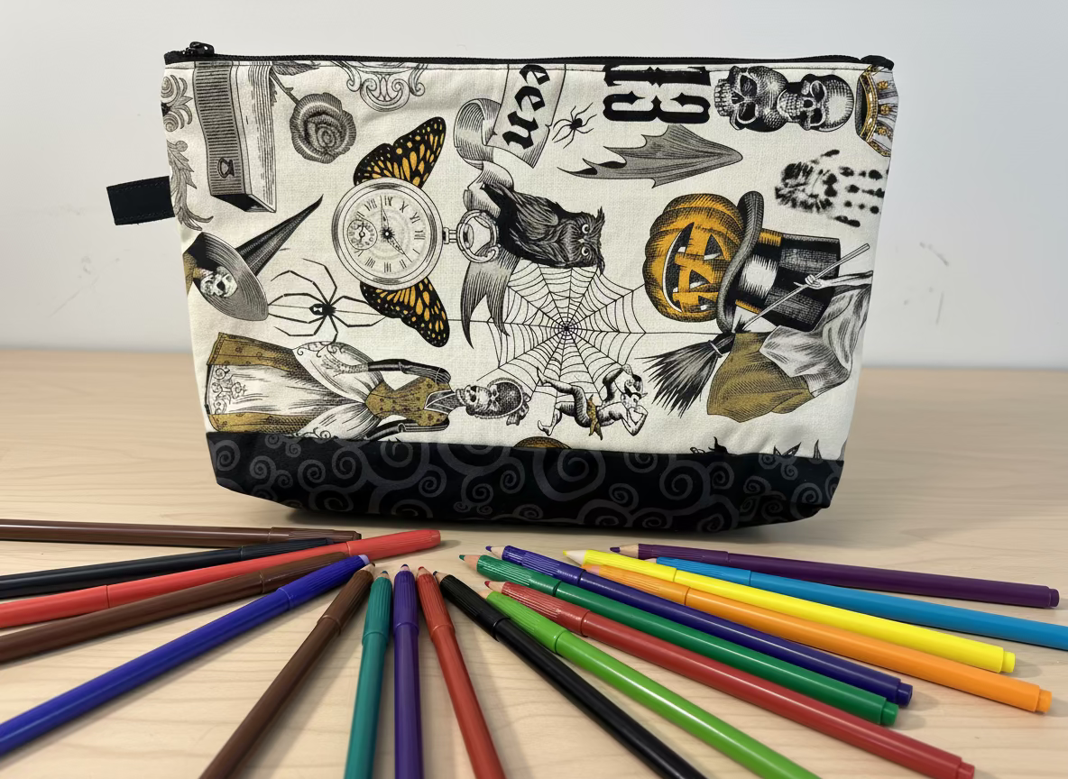 Steampunk Pouch and Crossbody Bag