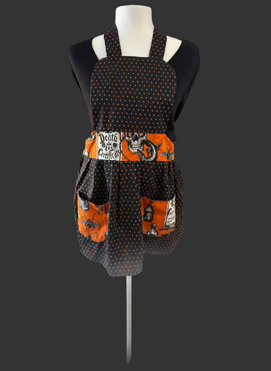 Kids Halloween Kitchen Apron
