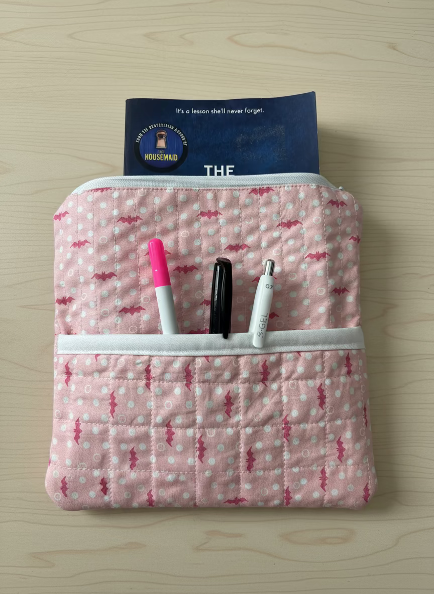 Pink Bat Themed Book Covers