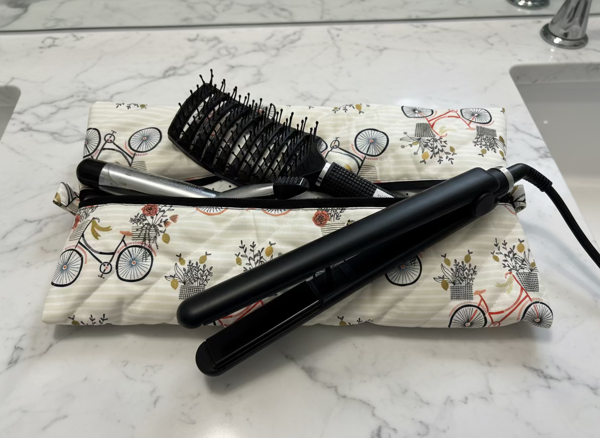 Bicycle Rides Hair Tools Bag