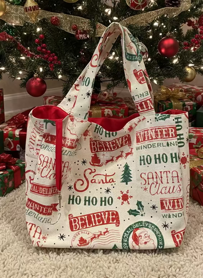 Christmas Market Tote Bag