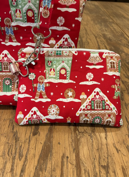 Christmas Gingerbread Tote Bag