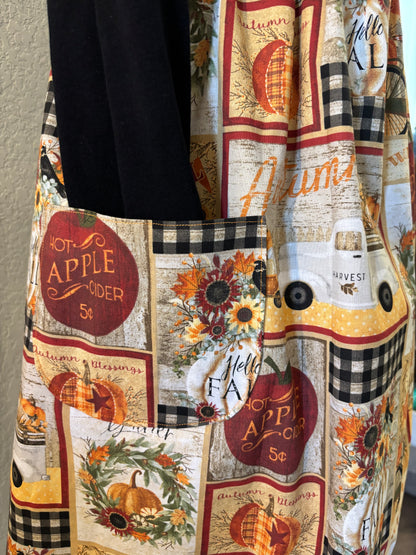 Fall Kitchen Apron