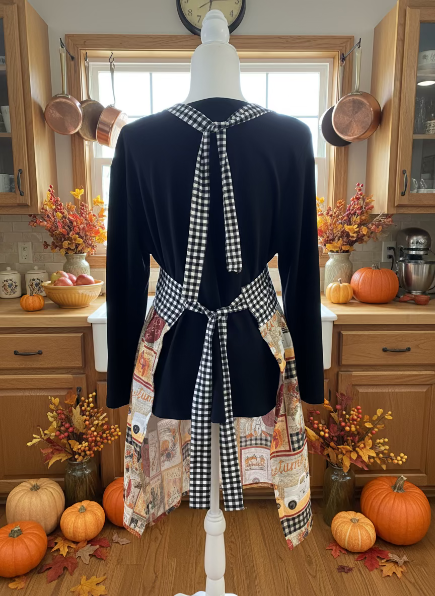 Fall Kitchen Apron