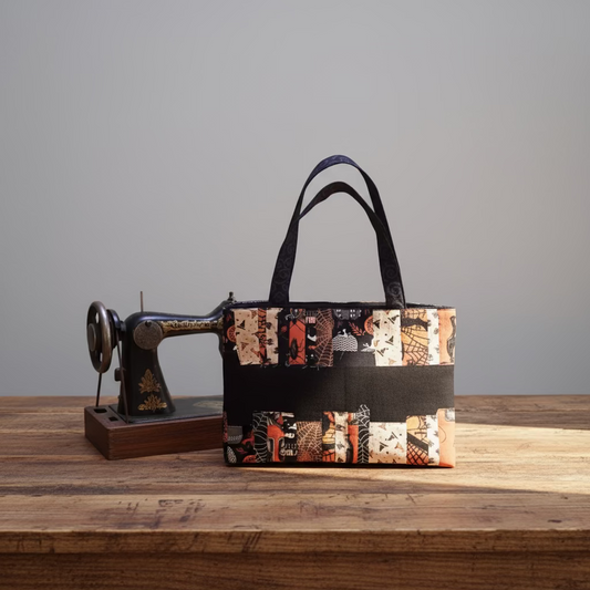 Halloween Patchwork Tote