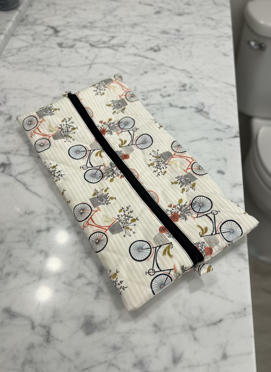 Bicycle Rides Hair Tools Bag