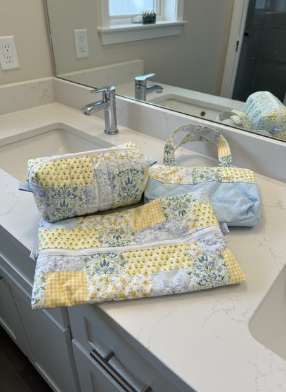 Floral Garden Hair Tools Bag