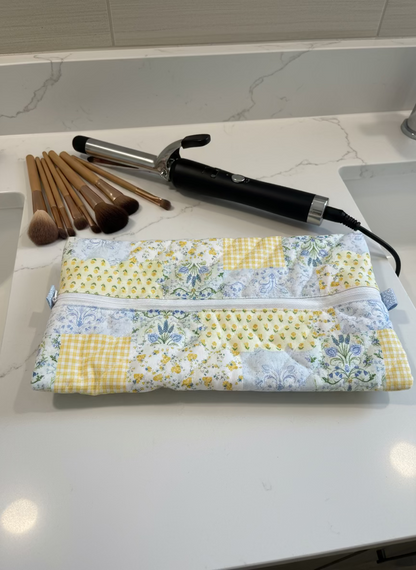 Floral Garden Hair Tools Bag