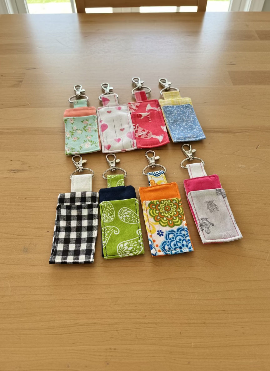 Lip Balm Keychains