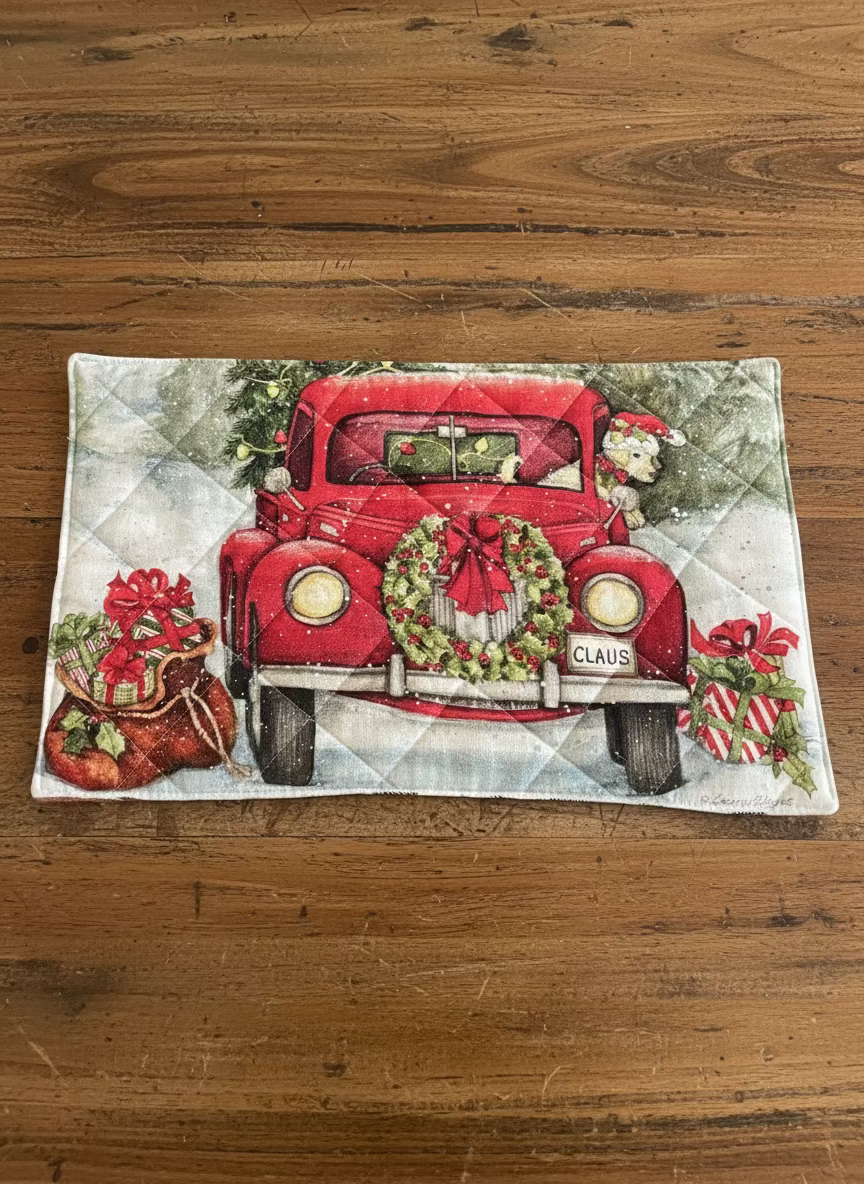 Quilted Christmas Placemat Sets