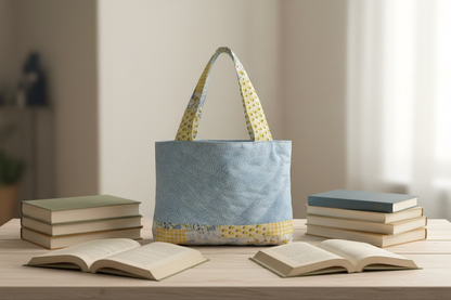 Floral Garden Small Book/Bible Bag