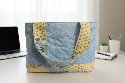 Floral Garden Small Book/Bible Bag