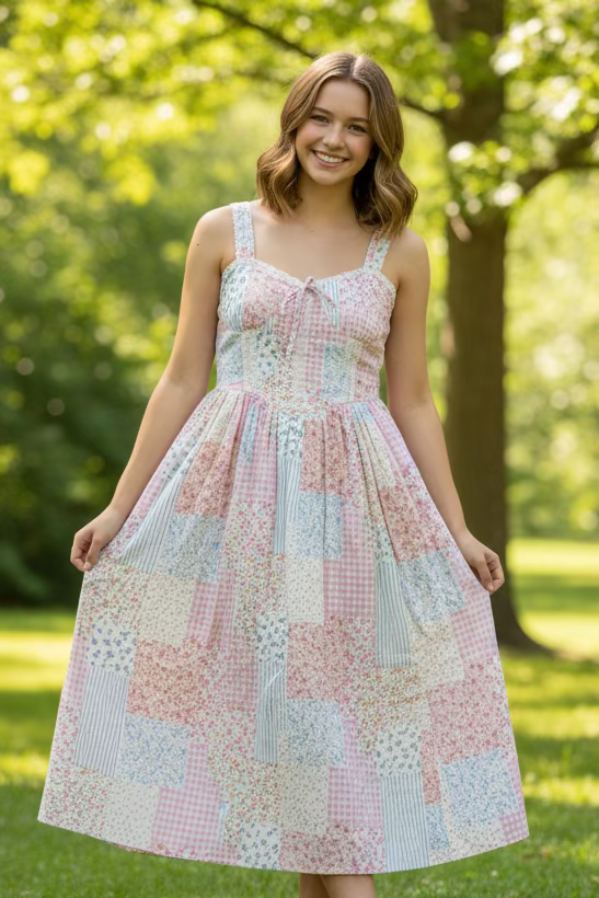 Patchwork Sundress