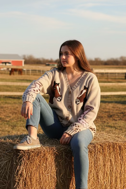 Horse Cardigan
