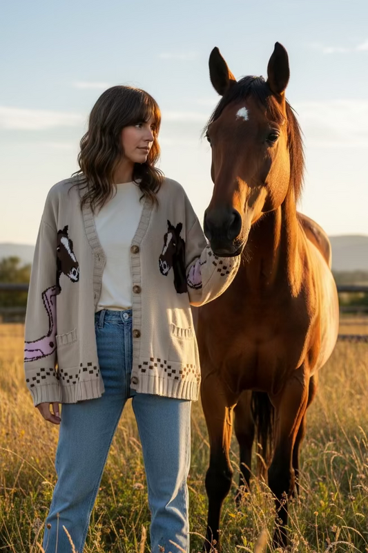 Horse Cardigan