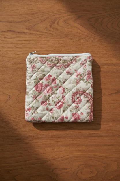 Pink Paisley Book & Pouch Set
