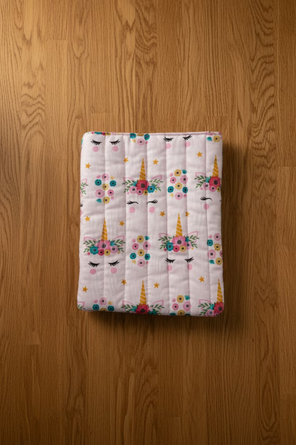 Unicorn Quilted Backpack Bundle