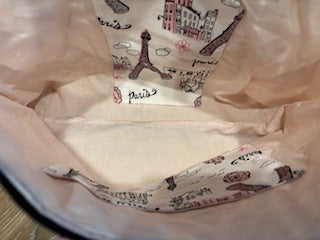 Springtime in Paris Large Cosmetic Tote