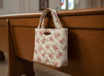 Bible Tote Fall Roses