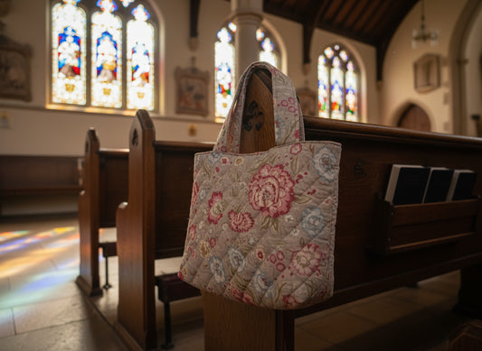 Bible Tote Fall in Bloom